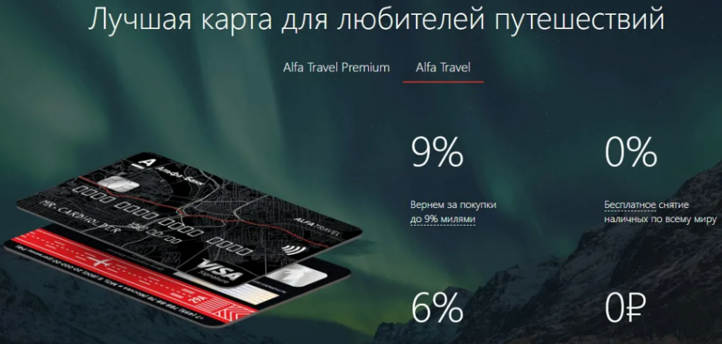 Карта Аlfа Trаvel Карта Аlfа Trаvel