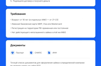 Получите онлайн займ без отказа и сложных условий проверки заявки