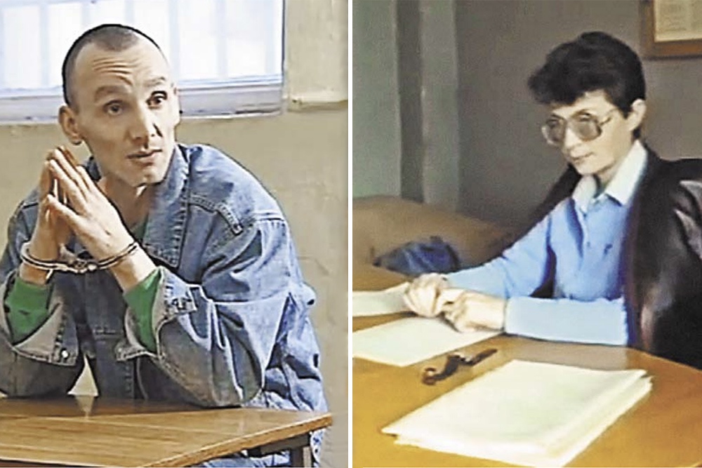 Сергей Мадуев (слева) рассказывал про свое трудное детство и непутевую жизнь, как не нашел верной женщины... А Наталья Воронцова (справа) - казалось бы, опытный следователь, попалась на крючок бандиту.