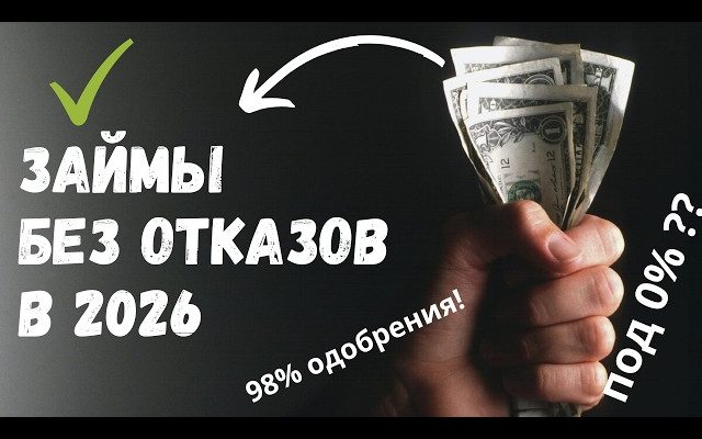Займ 24 на 7 без отказа в 2026 году как получить деньги быстро и надежно